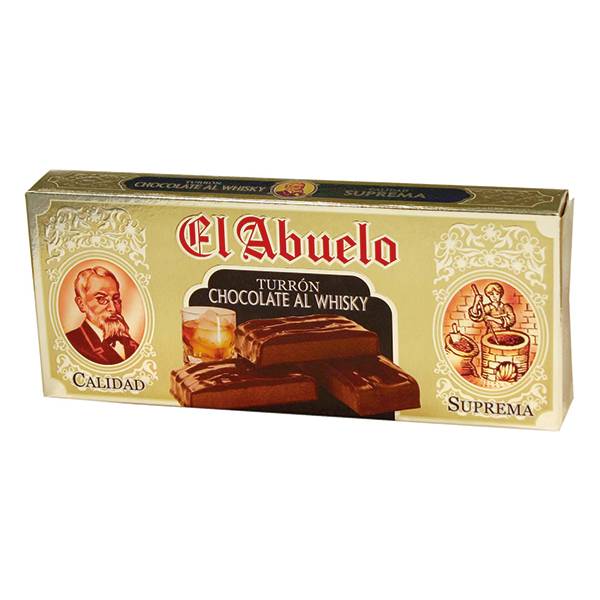 Turrón chococlate whisky 200GR